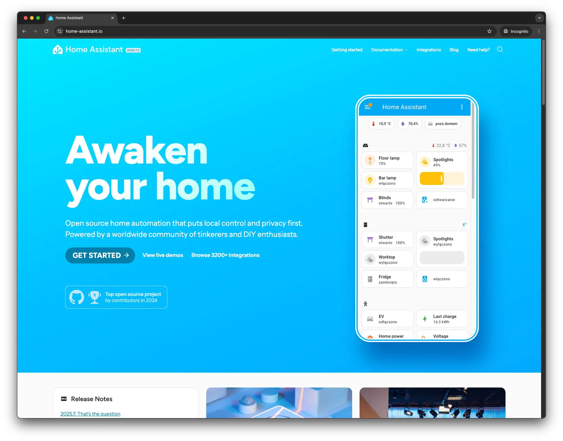 Strona główna Home Assistant