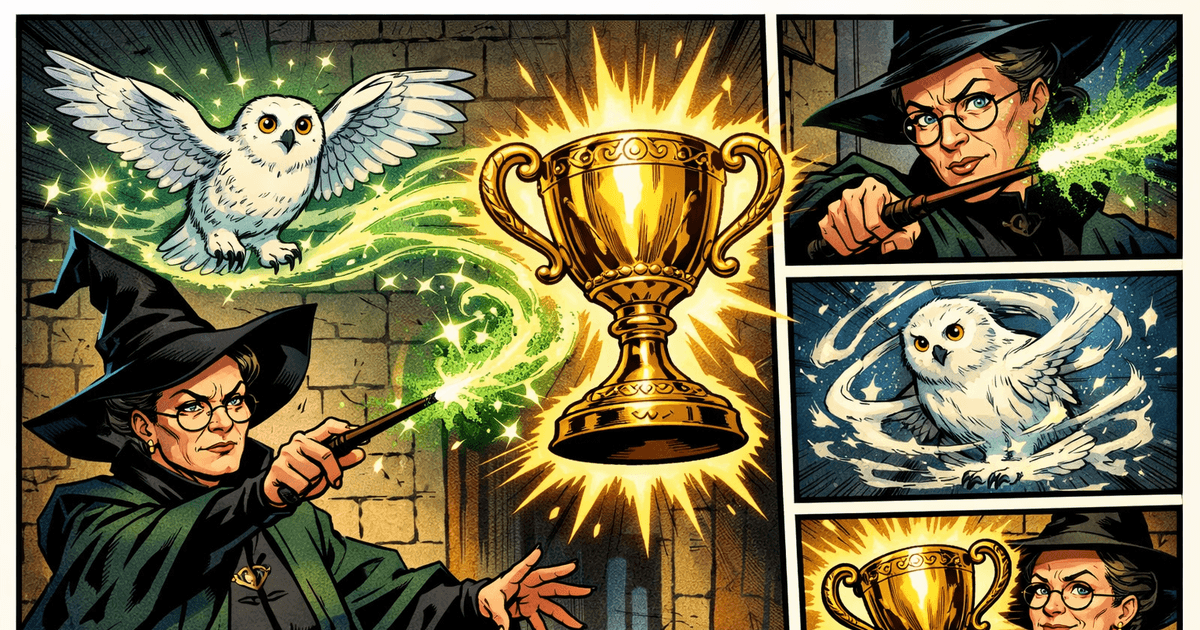 Od tablicy do mapy ⚡️ Harry Potter i Transmutacja