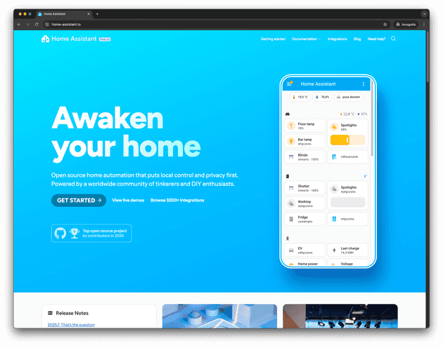 Strona główna Home Assistant