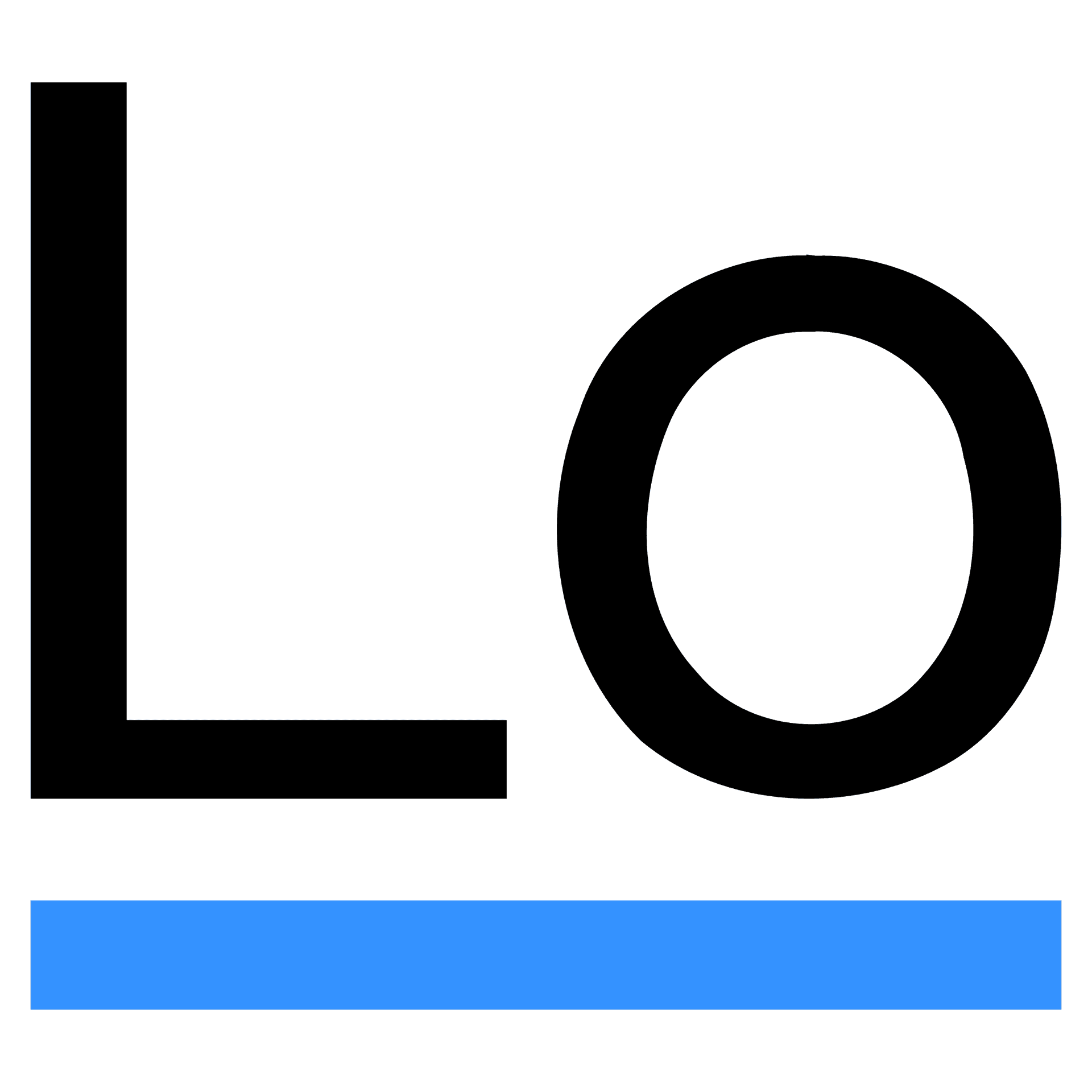 Logo Lodash - Biblioteka narzędziowa dla języka JavaScript, służąca do uproszczenia pracy z danymi i manipulacji nimi.